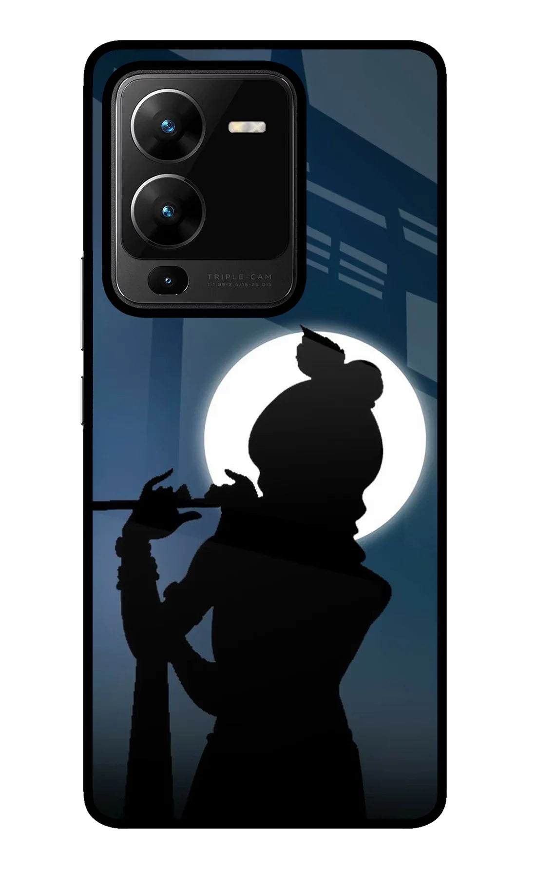 Shri Krishna Silhouette Vivo V25 Pro 5G Back cover