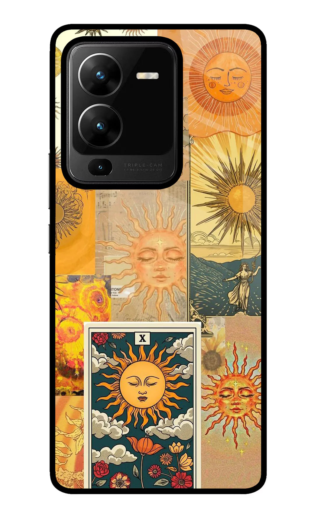 Sun Vivo V25 Pro 5G Back cover