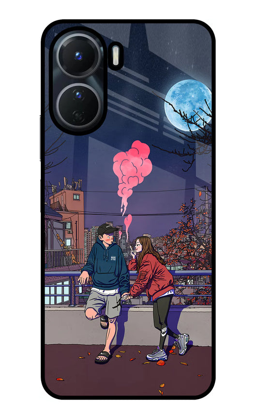 Chilling Couple Vivo Y16/ Y56 Back cover