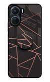 Geometric Pattern Vivo Y16 Glass Case