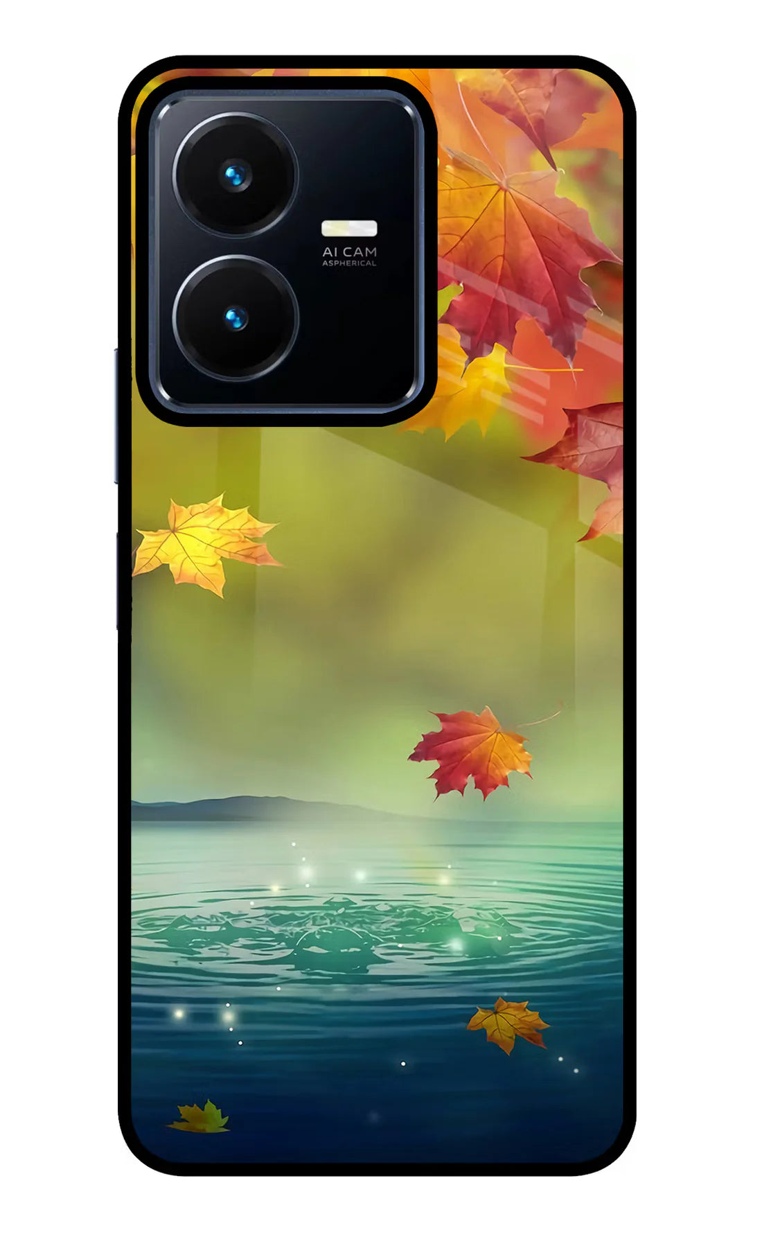 Flowers VIVO Y22 / Y22s Back cover