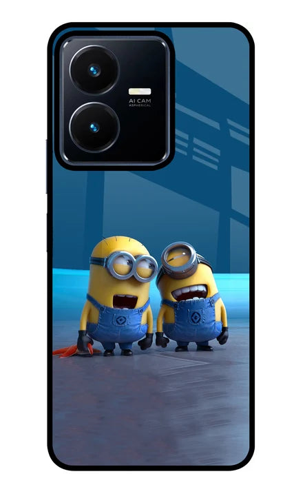 Minion Laughing Vivo Y22 Back Cover
