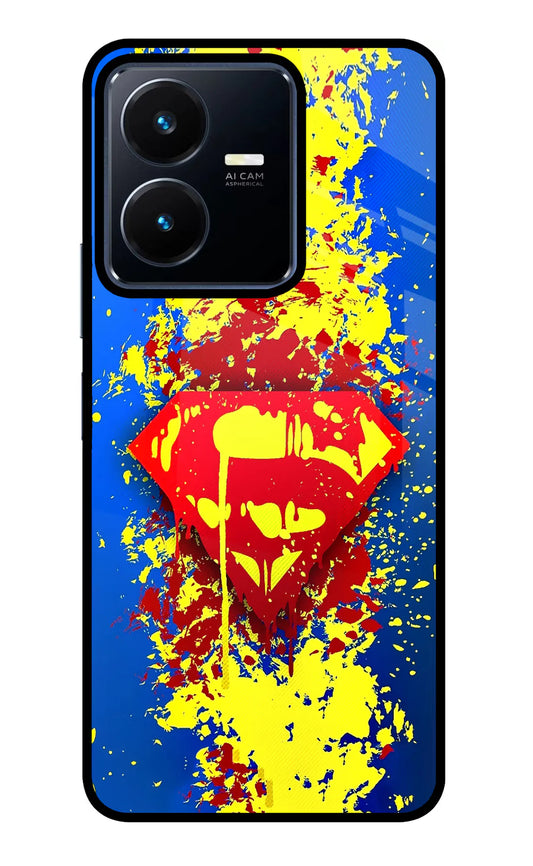 Superman logo VIVO Y22 / Y22s Back cover