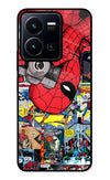 Spider Man Vivo Y35 Glass Case