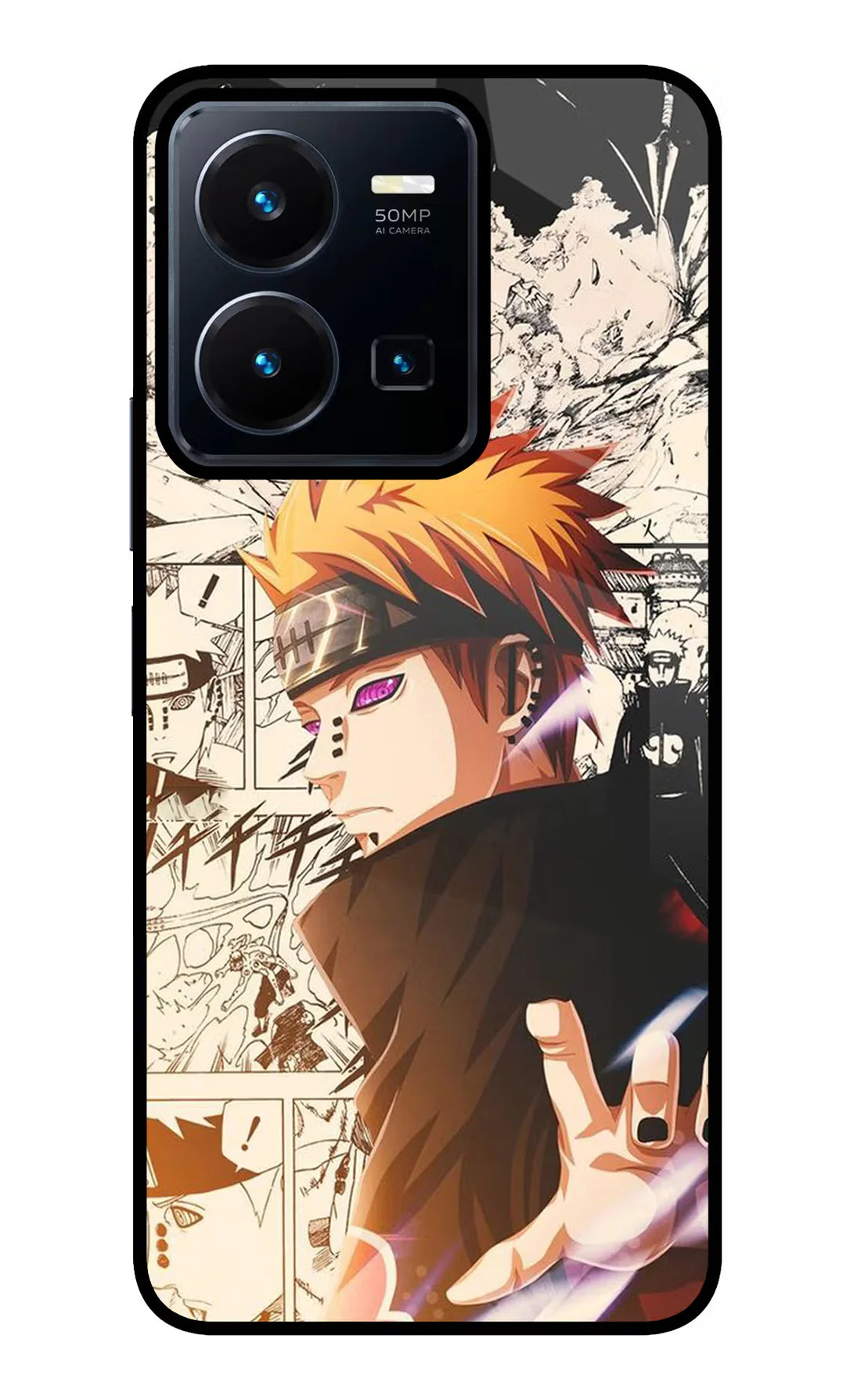 Pain Anime Vivo Y35 Back cover