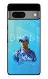 Dhoni Artwork Google Pixel 7 Glass Case