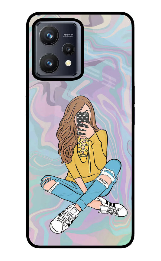 Selfie Girl Realme 9 4G Back cover