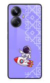 Cute Astronaut Realme 10 Pro+ 5G Glass Case