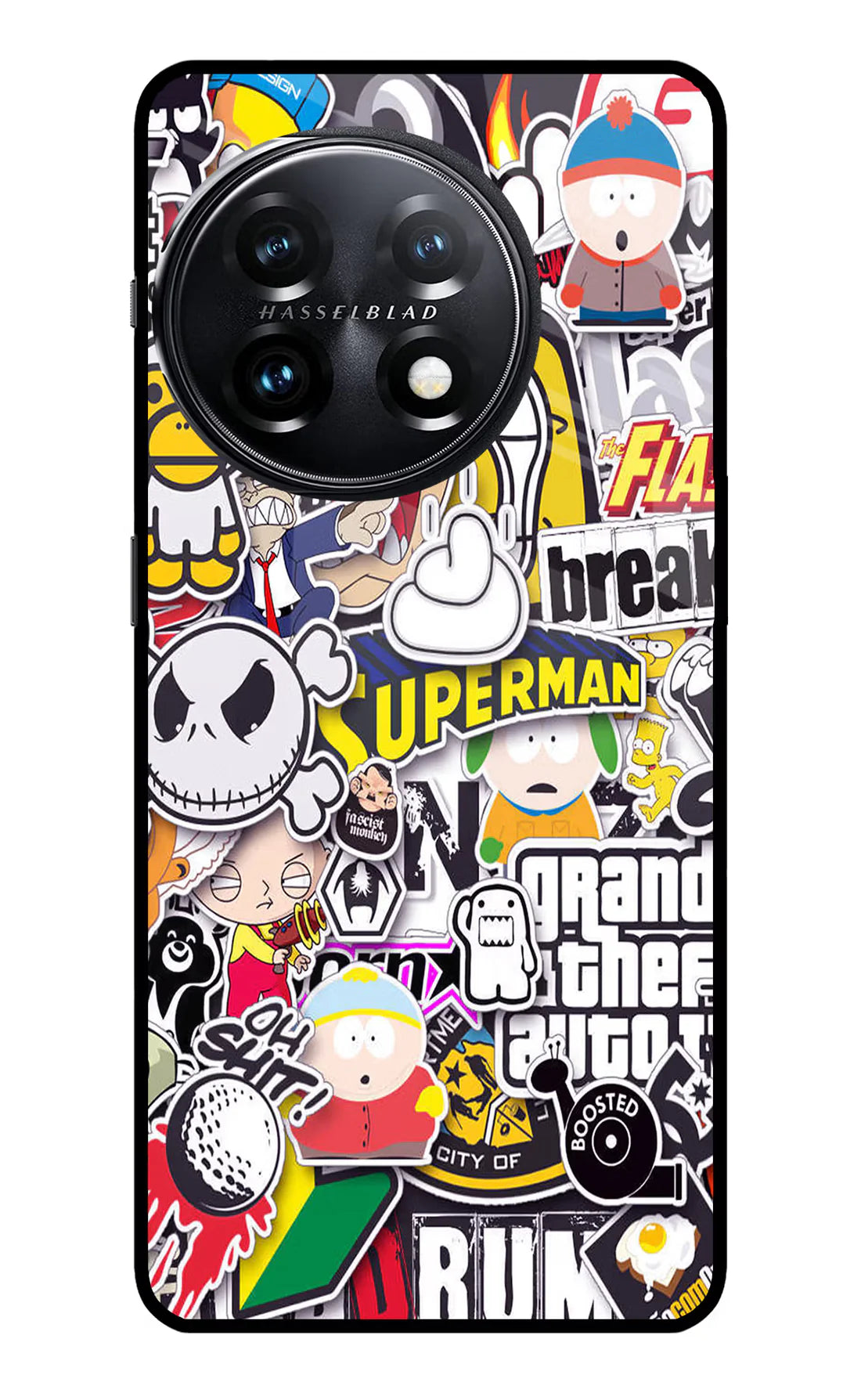 Sticker Bomb OnePlus 11 5G Back cover