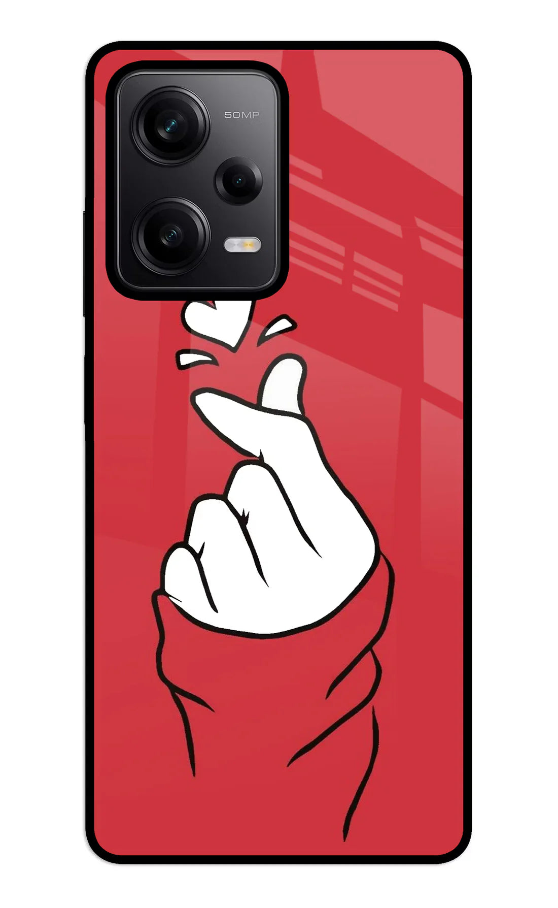 Korean Love Sign Redmi Note 12 5G Back cover