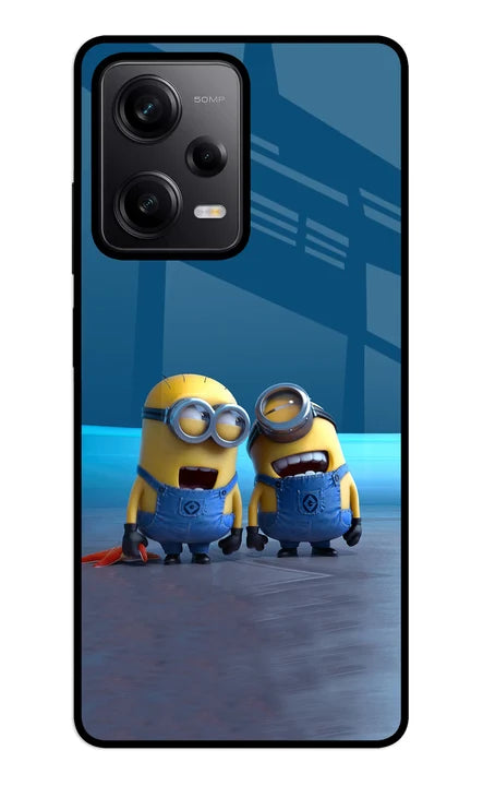 Minion Laughing Redmi Note 12 5G Back Cover