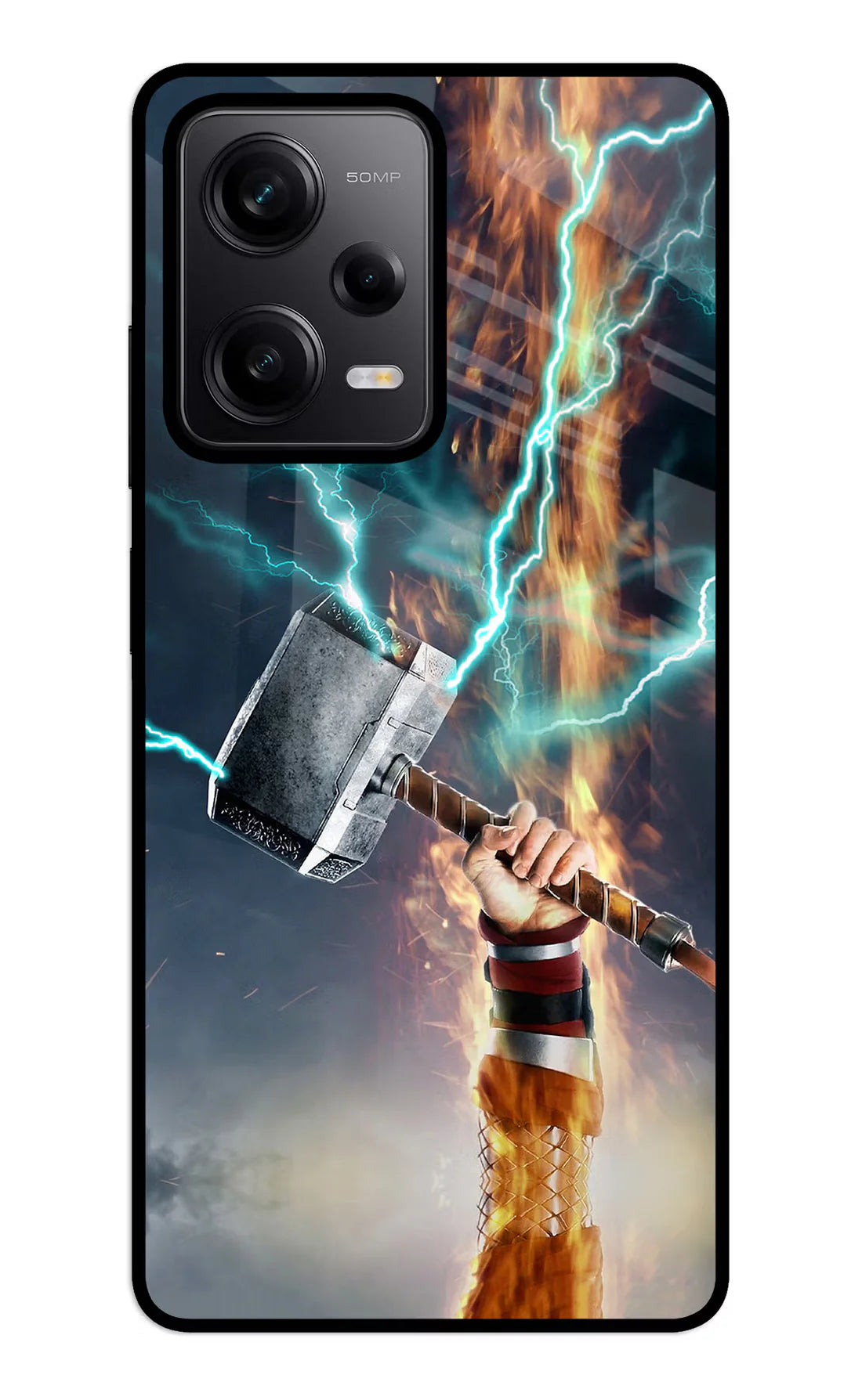 Thor Hammer Mjolnir Redmi Note 12 5G Back cover