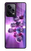 BTS Chibi Redmi Note 12 5G Glass Case