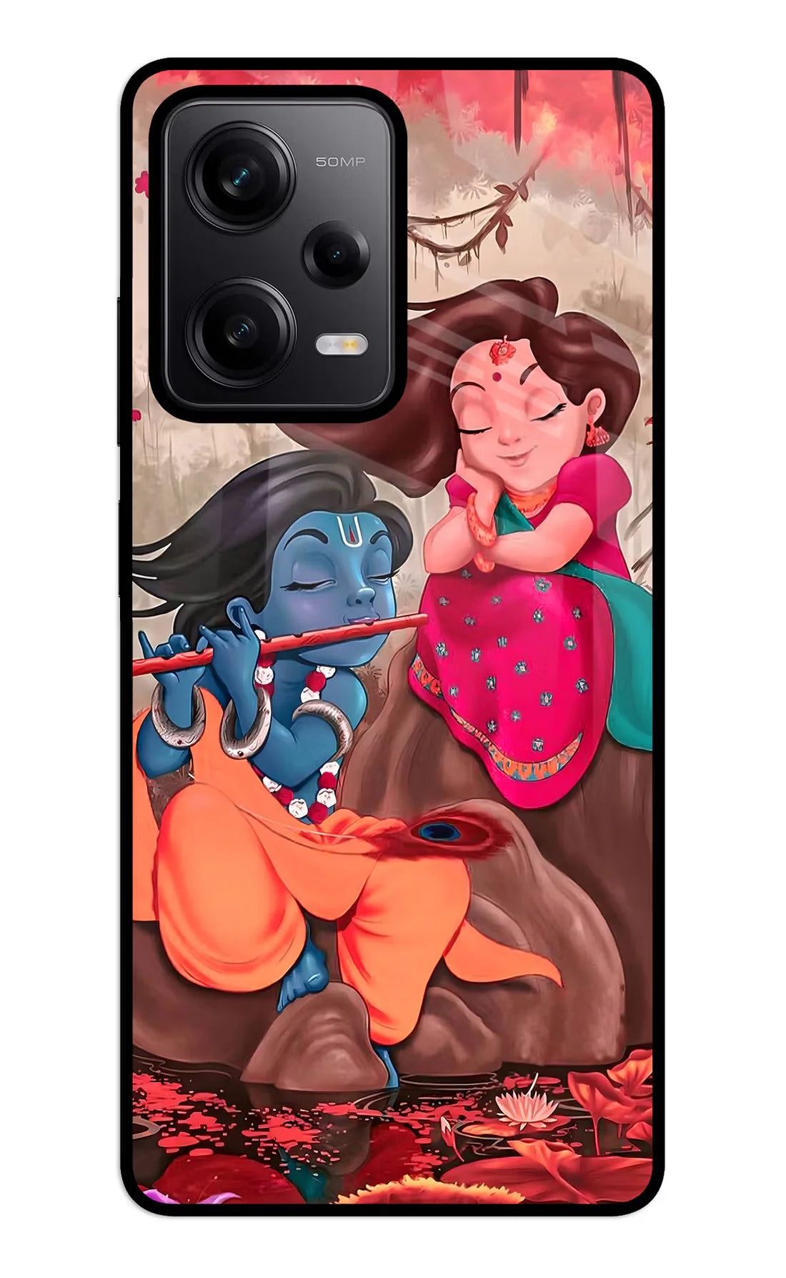 Radhe Krishna Redmi Note 12 5G Back cover