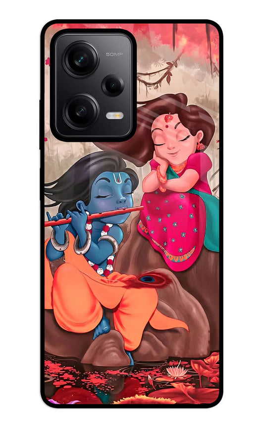 Radhe Krishna Redmi Note 12 5G Back cover