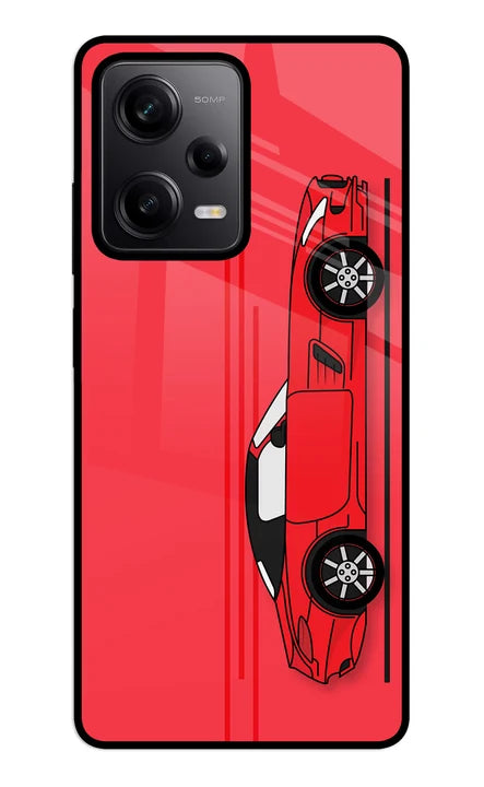 Red Velocity Redmi Note 12 5G Back Cover