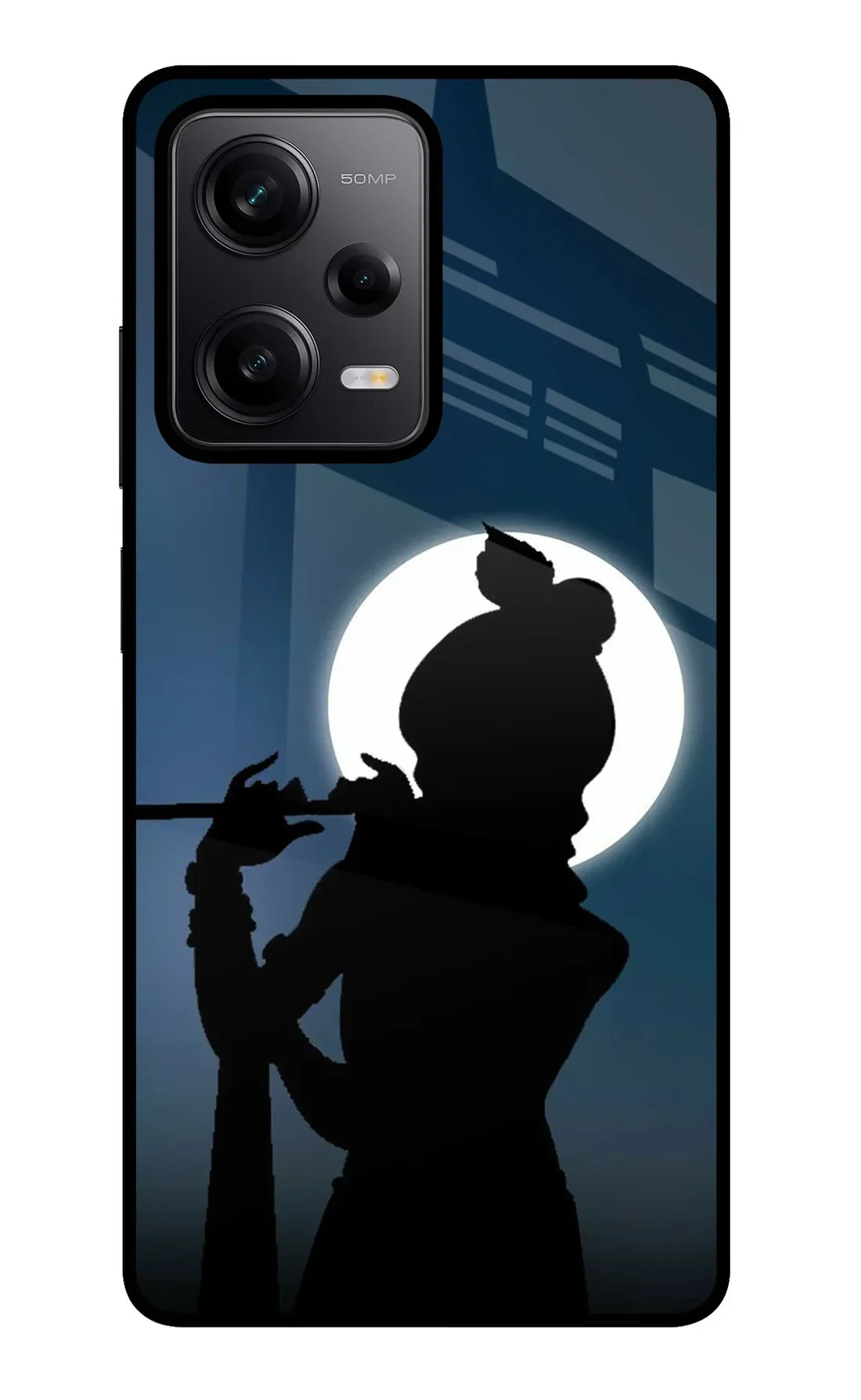 Shri Krishna Silhouette Redmi Note 12 Pro 5G Back cover
