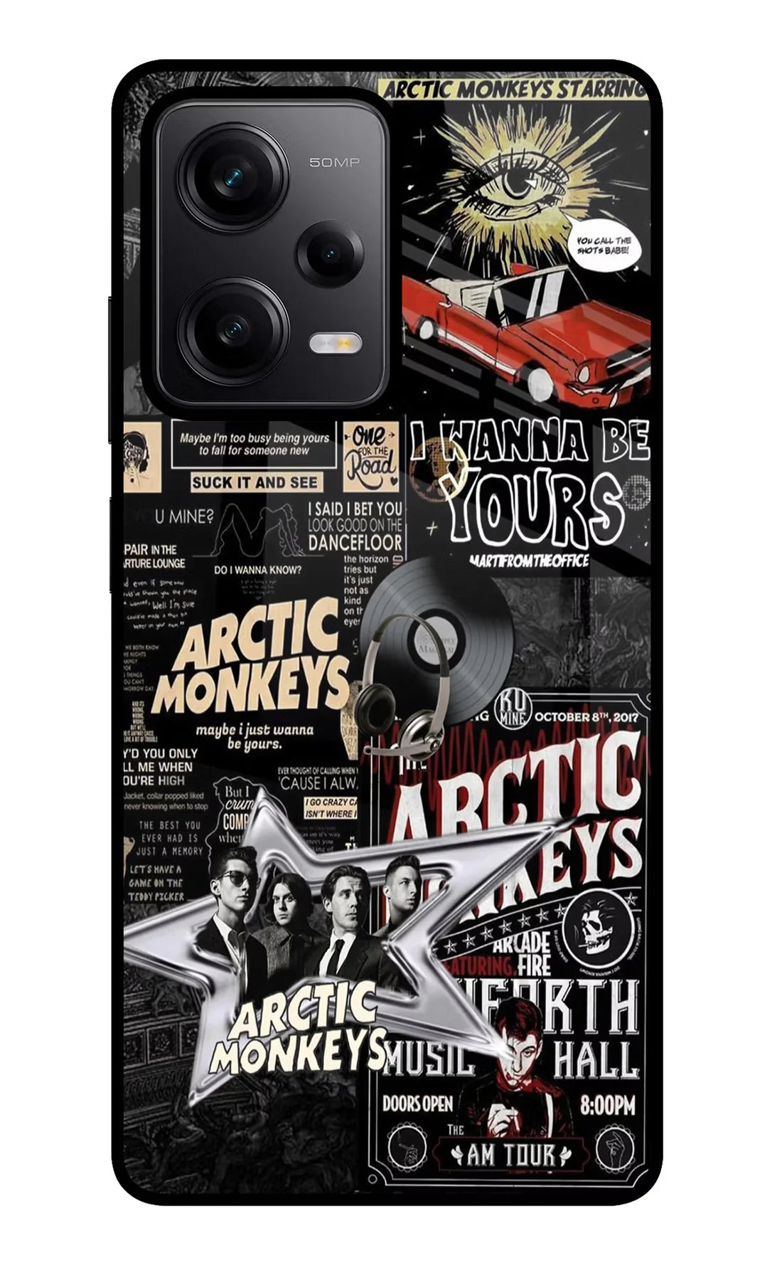 Arctic Monkeys Redmi Note 12 Pro 5G Back cover