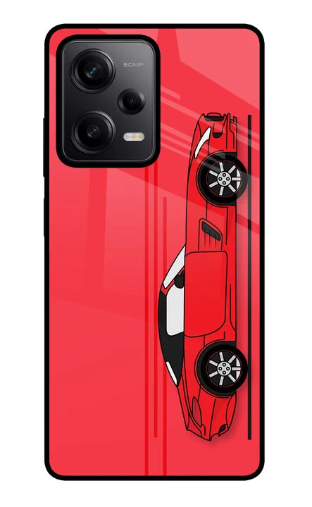 Red Velocity Redmi Note 12 Pro 5G Back Cover
