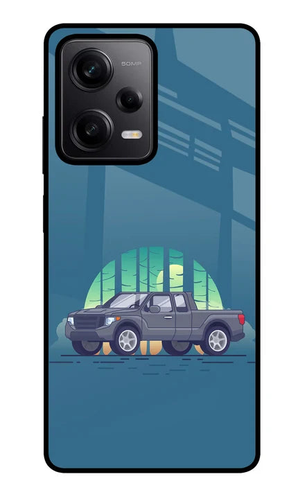 Retro Garage Vibe Redmi Note 12 Pro 5G Back Cover