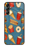 Foodie Samsung A14 5G Glass Case