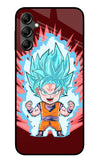 Goku Little Samsung A14 5G Glass Case