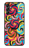 Spiral Pattern Samsung A14 5G Glass Case