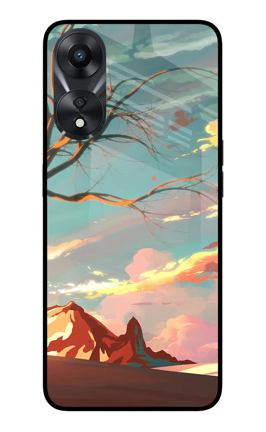 Scenery Oppo A78 5G Back cover
