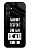 I Am Not Perfect But I Am Limited Edition Samsung S23 Glass Case