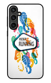 Keep Running Samsung S23 Glass Case