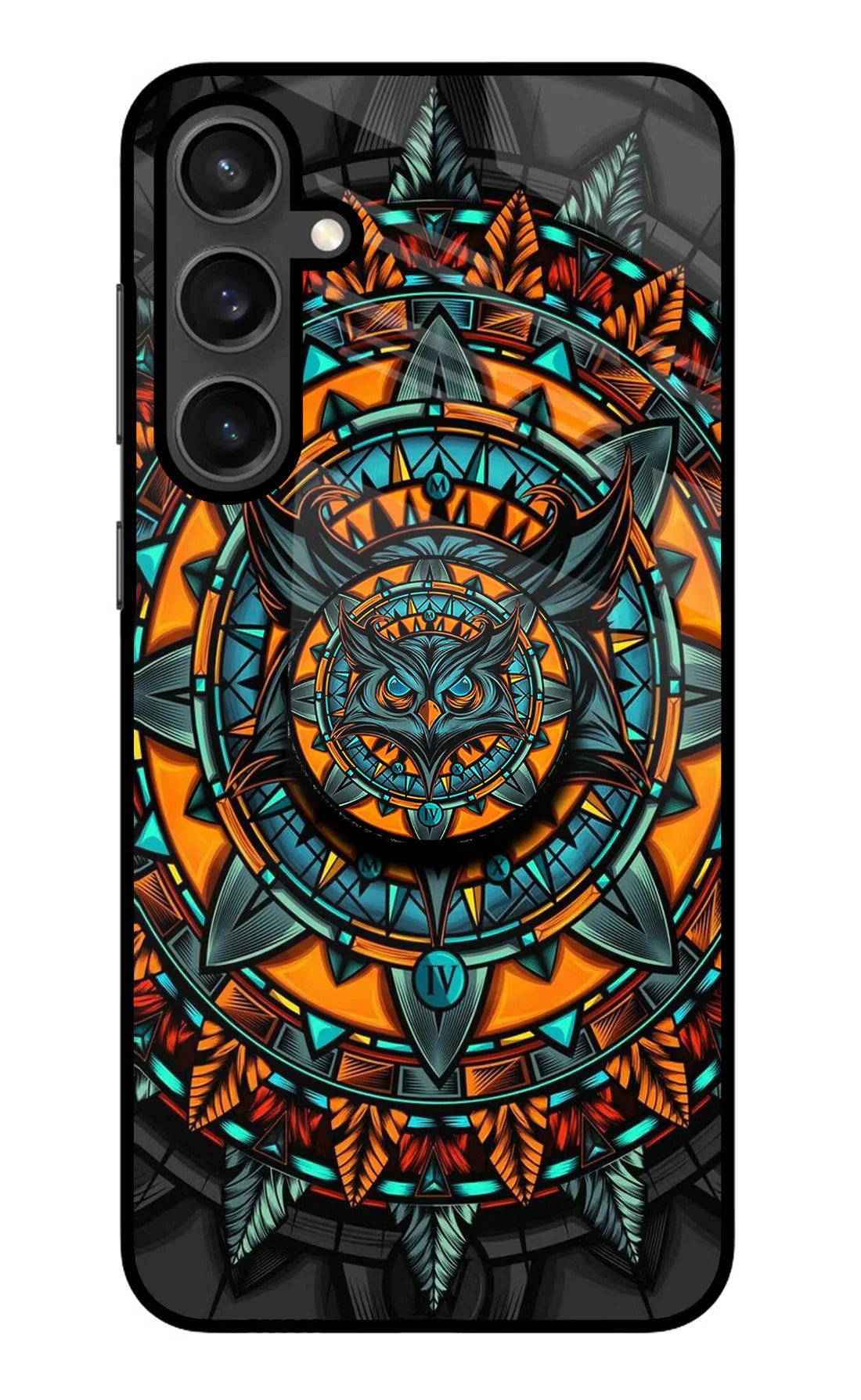 Angry Owl Art Samsung S23 Back cover
