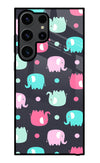 Elephants Samsung S23 Ultra Glass Case