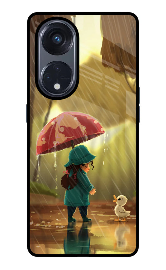 Rainy Day Oppo Reno8 T 5G back cover