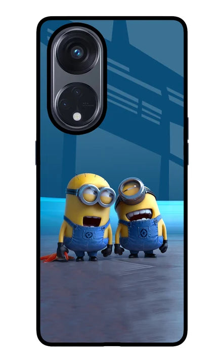 Minion Laughing Oppo Reno8 T 5G Back Cover
