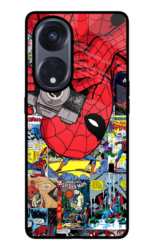 Spider Man Oppo Reno8 T 5G back cover