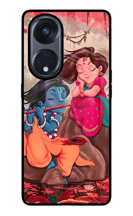 Radhe Krishna Oppo Reno8 T 5G Back Cover
