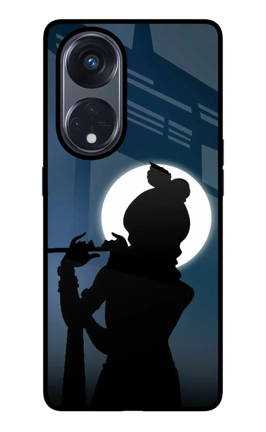 Shri Krishna Silhouette Oppo Reno8 T 5G back cover