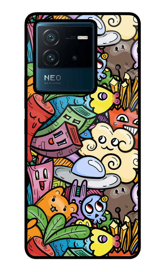 Veggie Doodle IQOO Neo 6 5G Back cover