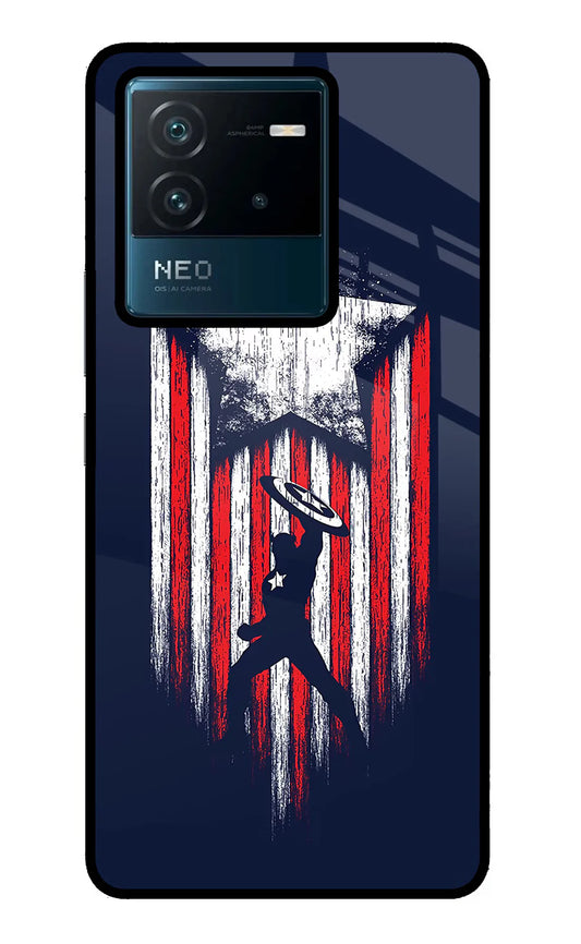 Captain America Marvel Art IQOO Neo 6 5GBack cover