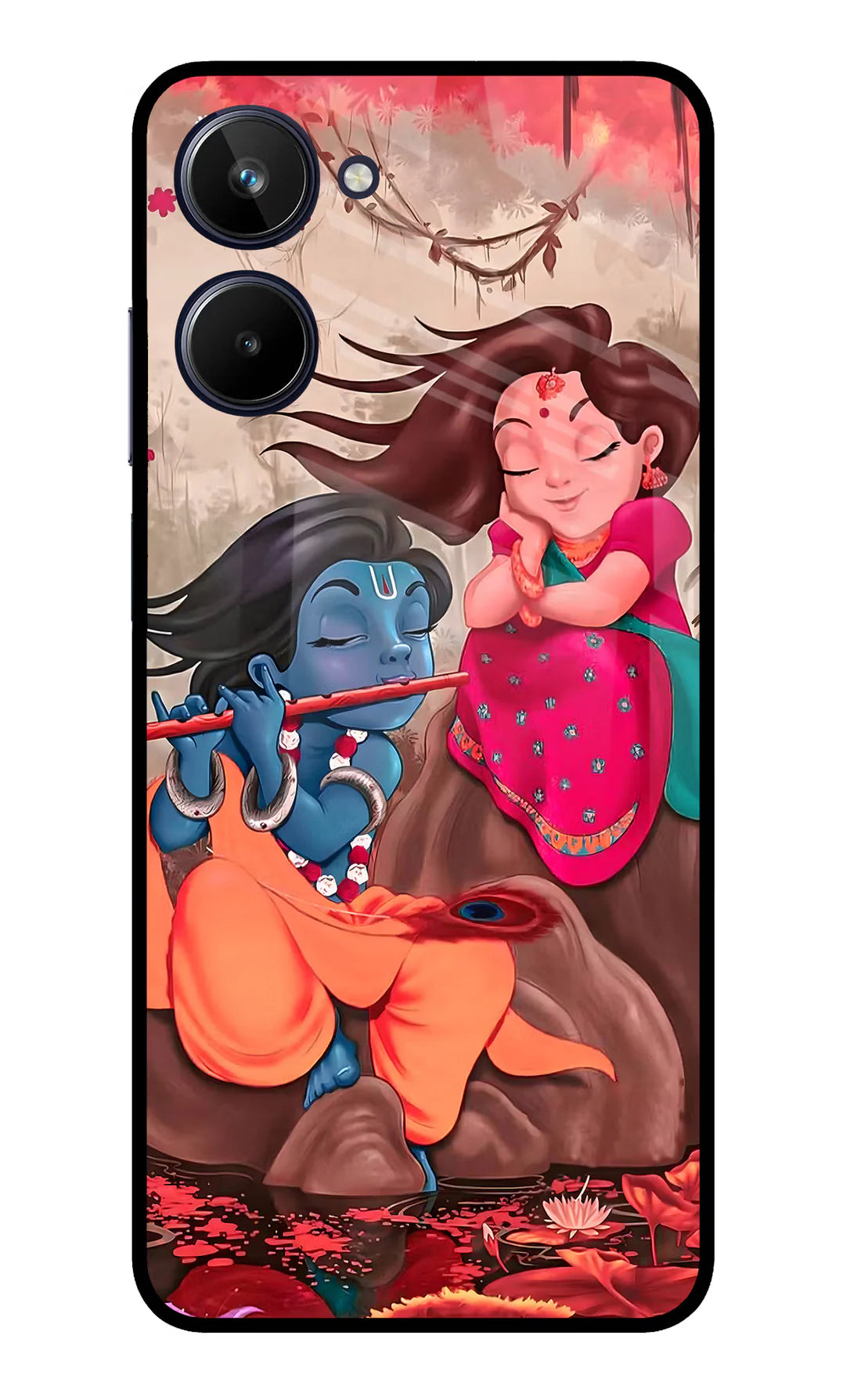 Radhe Krishna Realme 10 Back cover