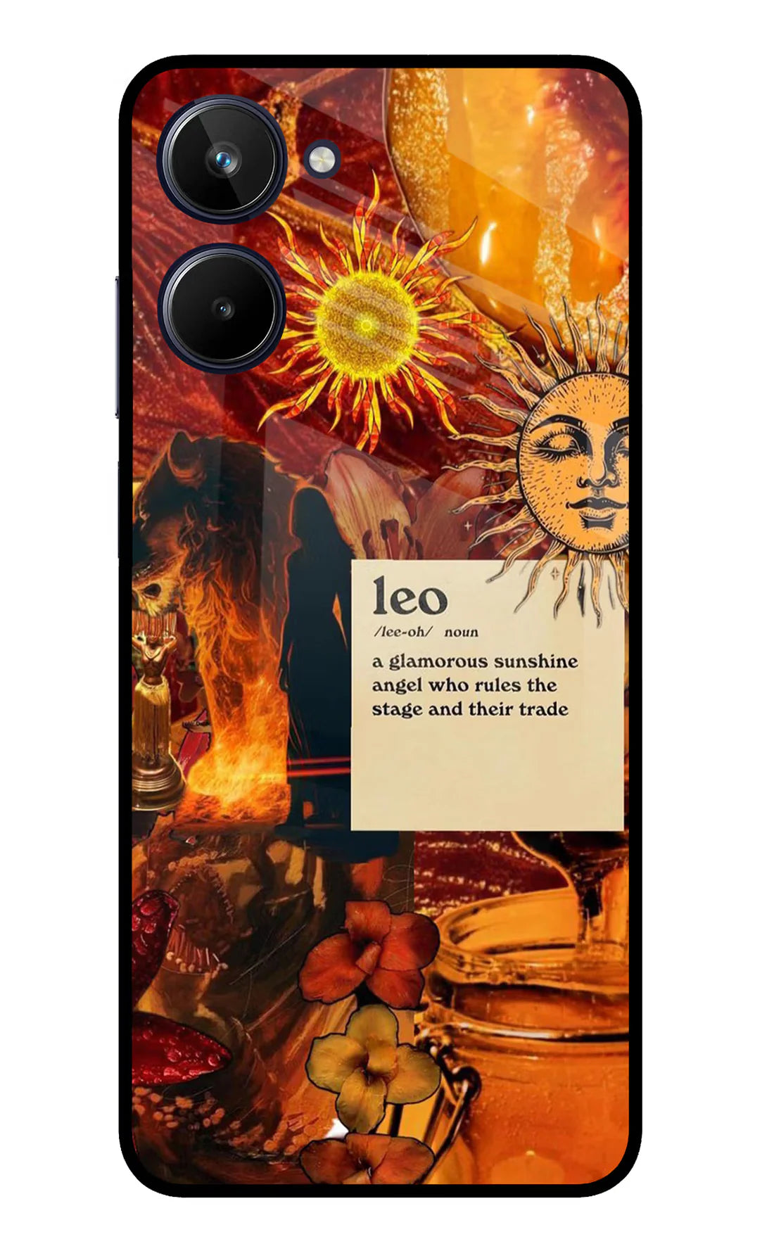 Leo Zodiac Realme 10 Back cover