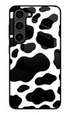 Cow Spots Samsung S23 Plus Glass Case