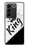 King Vivo V27/V27 Pro Glass Case