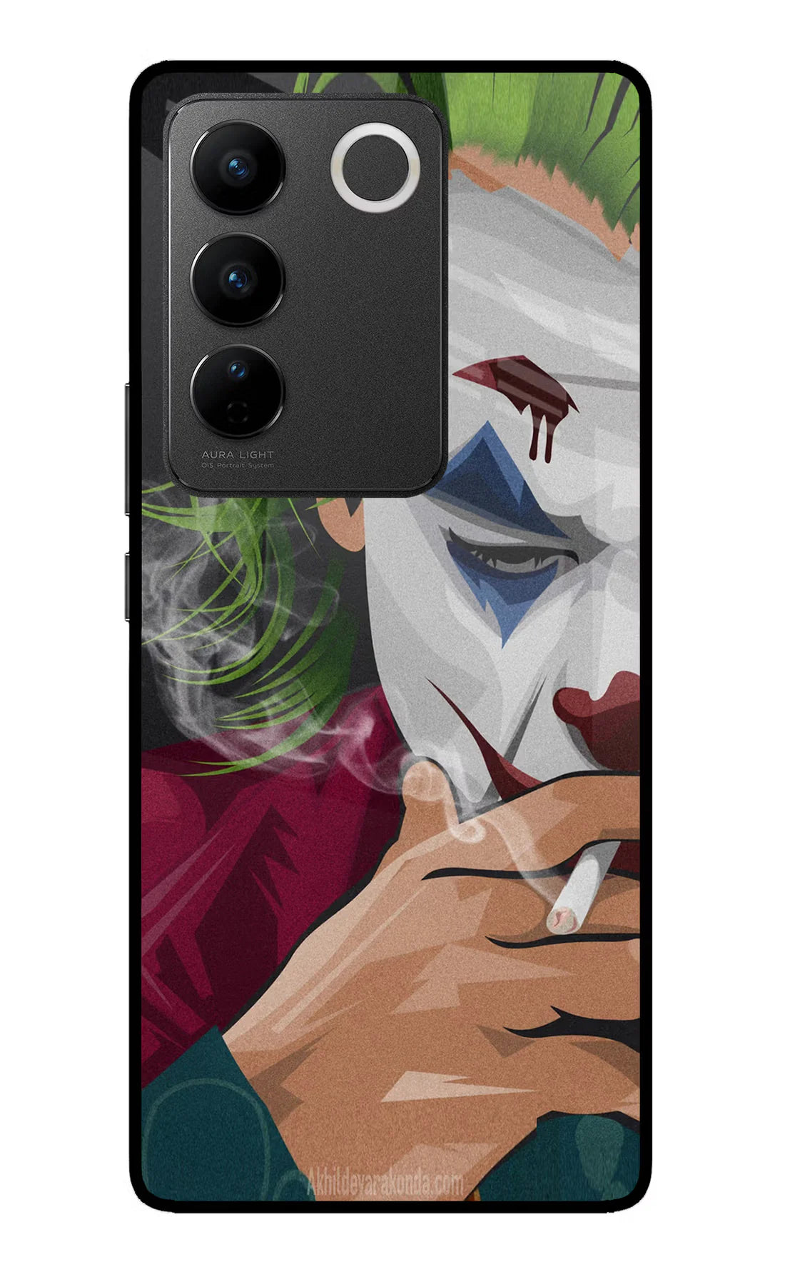 Joker Smoking Vivo V27/V27 Pro Back cover