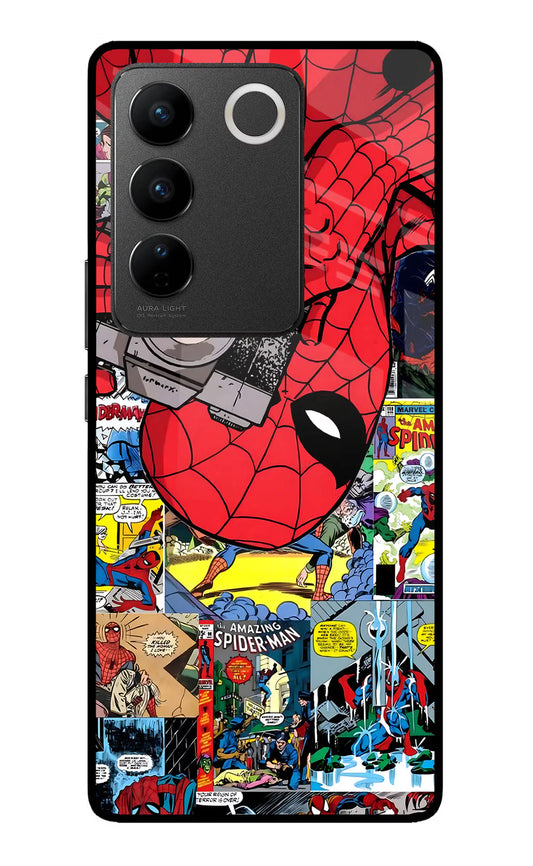 Spider Man Vivo V27/V27 Pro Back cover