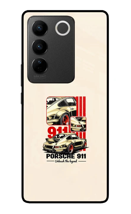 Classic Porsche 911 Vivo V27/V27 Pro Back Cover