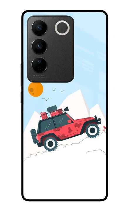 Mountain Trail Beast Vivo V27/V27 Pro Back Cover
