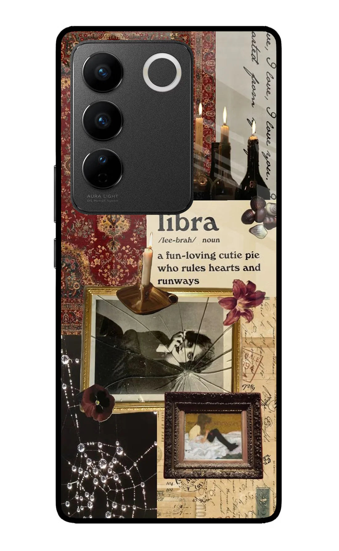 Libra Zodiac Vivo V27/V27 Pro Back cover
