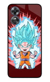 Goku Little Oppo A17 Glass Case