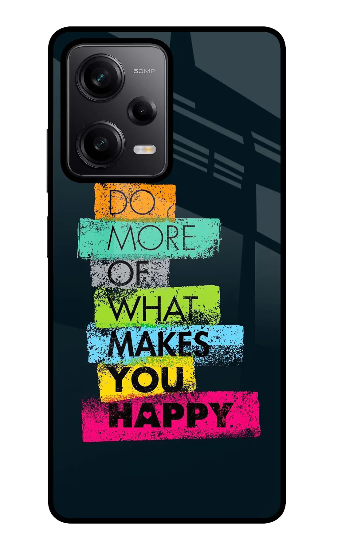 Do More Of What Makes You Happy Poco X5 5G   Back cover